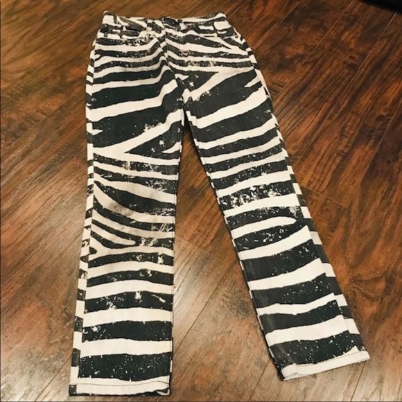 Marc Jacobs Zebra Jeans - Picture 2 of 3